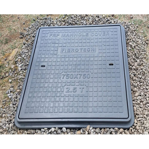 FULL FLOOR (RECTANGLE) FIBROETCH FRP MANHOLE COVER
