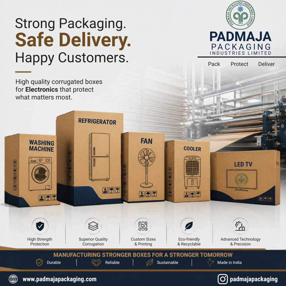Customize Corrugated Box - Color: Different Available