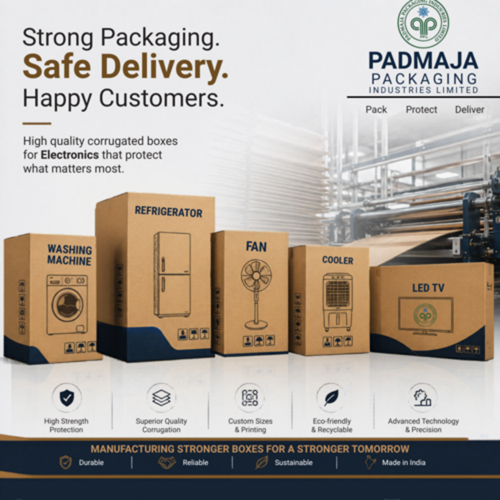 Electronics Corrugated Box - Color: Different Available