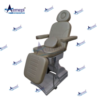 Remote Control Derma Chair - Foam, Leather, Pvc, 83x22x26-36 Inch | Adjustable Height, Maximum Load 150kg, Multi-functional For Dermatology And Hair Treatments