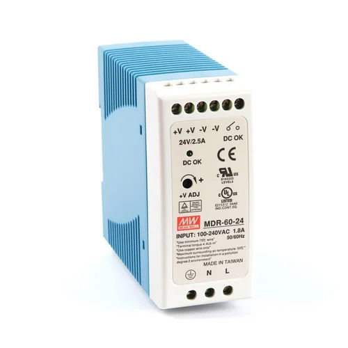 Mdr-60-24 Meanwell Smps Power Supply - Material: Plastic