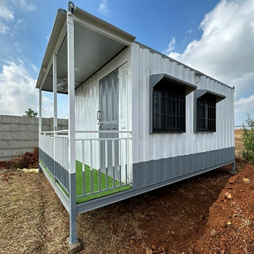 Prefab Site Office Cabin - Height: 8-10 Foot (Ft)