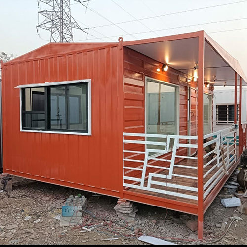 Prefabricated Metal Portable Cabin - Height: 8-10 Foot (Ft)