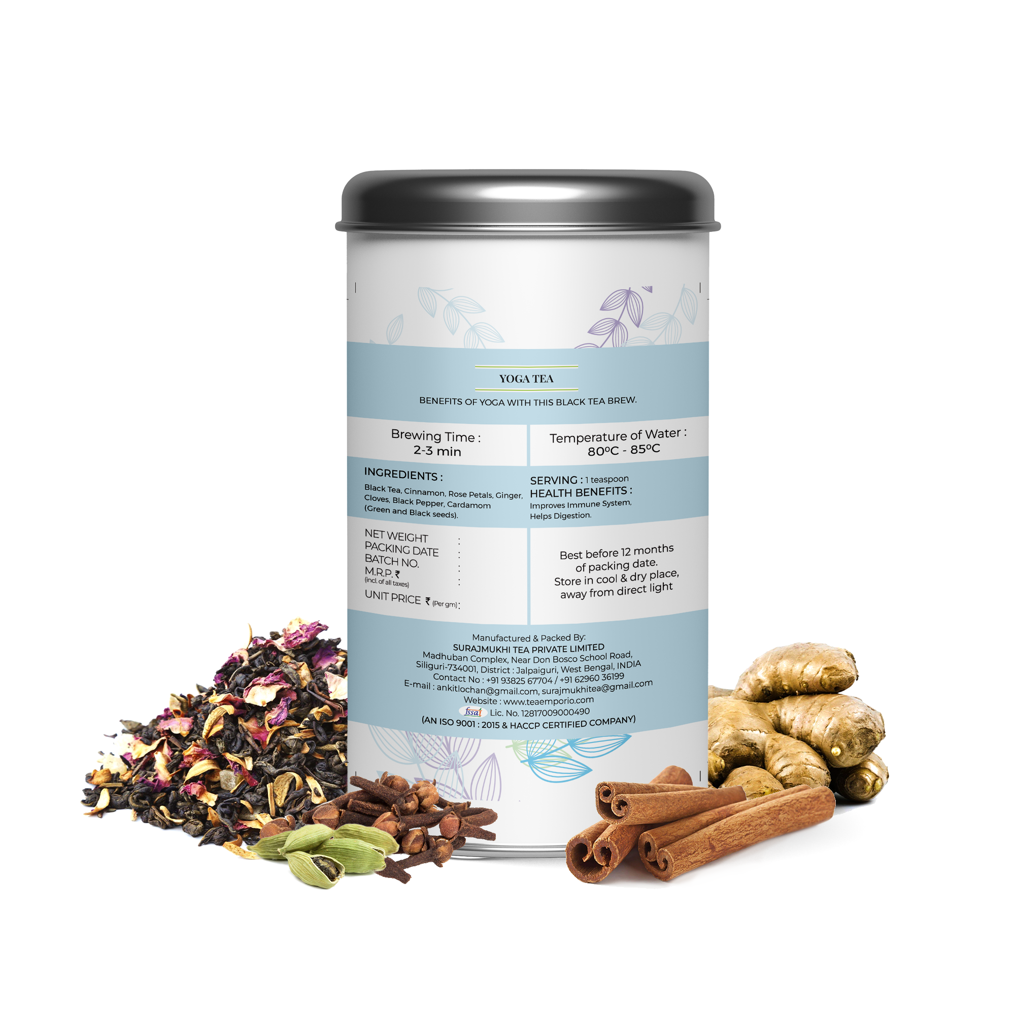 Yoga Tea - Physical Form: Dried