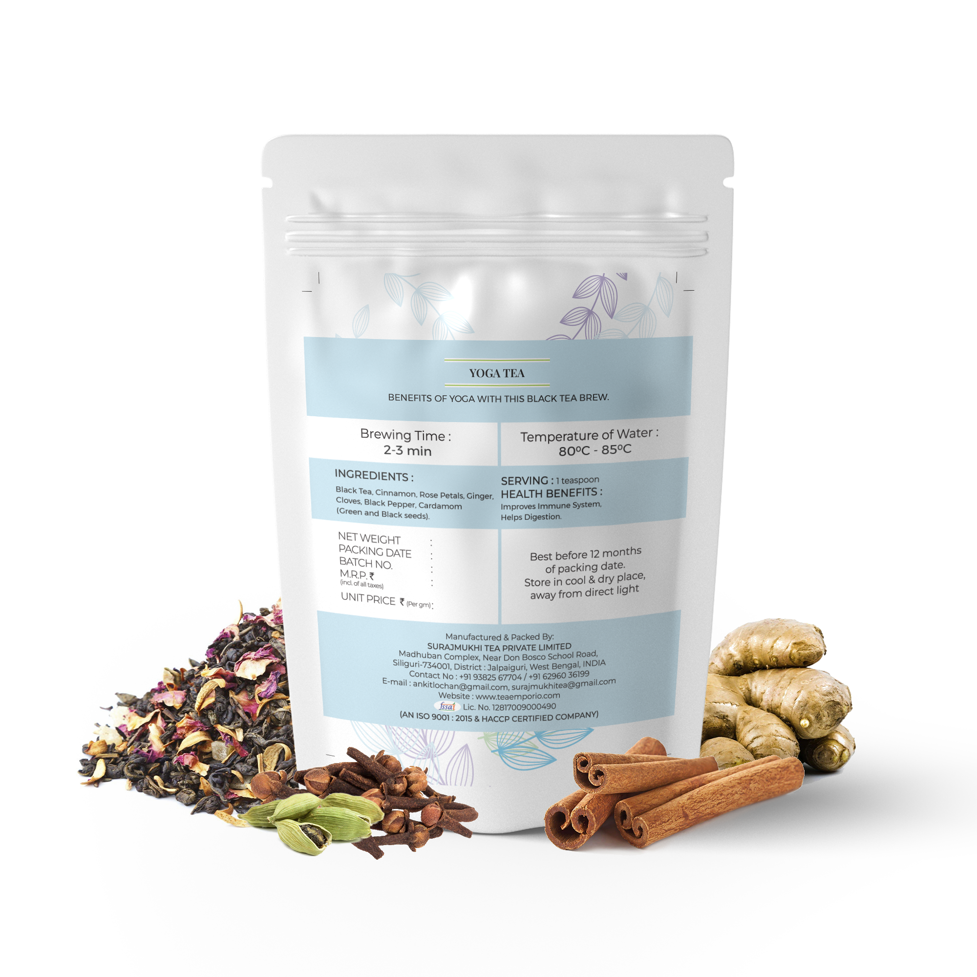 Yoga Tea - Physical Form: Dried