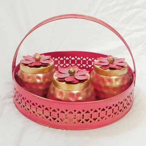 Holiday Gift Basket - Color: Pink