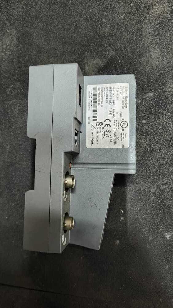 Allen Bradley 1734-acnr - Plastic & Metal, 56x60x75 Mm, Gray | External Power Supply, 19.2-28.8v Dc, Real-time Decentralized Control