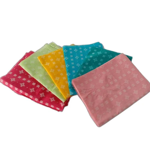 Paper Cotton Butta Fabric - 100% Cotton, 25s Yarn Count, Multicolor Printed Design | Quick Dry, Ideal for Summer Ethnic Wear