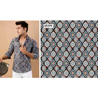 Digital Printed Garment Fabric - Durable Polyester, 90 Cm Width, Multicolor Print, Lightweight, Custom Length For Versatile Garment Types
