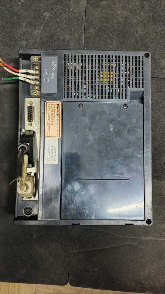 Pro Face Hmi - Plastic & Glass, Standard Size, Gray Color | Human Machine Interface, External Power Supply, 1-year Warranty
