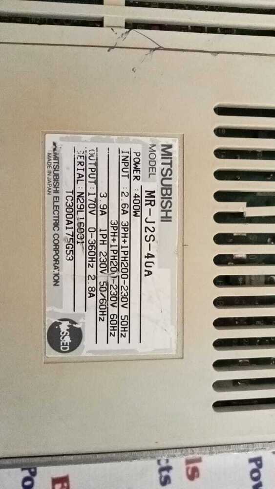 Mitsubishi Mr-j2s-40a