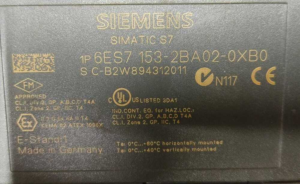 SIEMENS SIMATIC ET200M/LINE