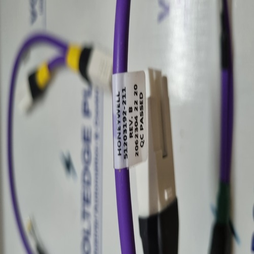 Honeywell Dcs Communication Cables - Industrial Grade, Ip54 Protection, White Color | High-reliability Signal Transmission For Automation Systems