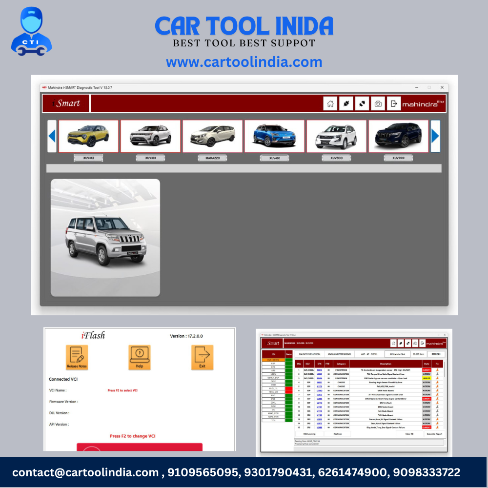 Mahindra Passenger Software Set