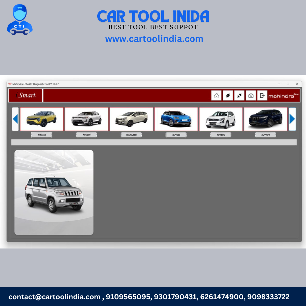 Mahindra Passenger Software Set