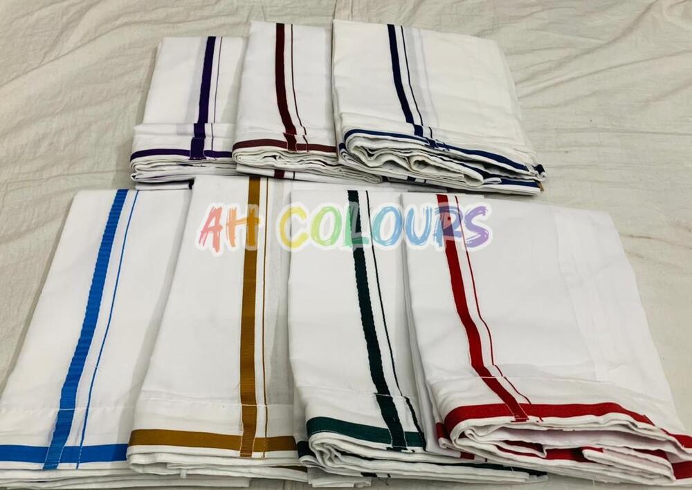 2mts cotton velcro dhoti