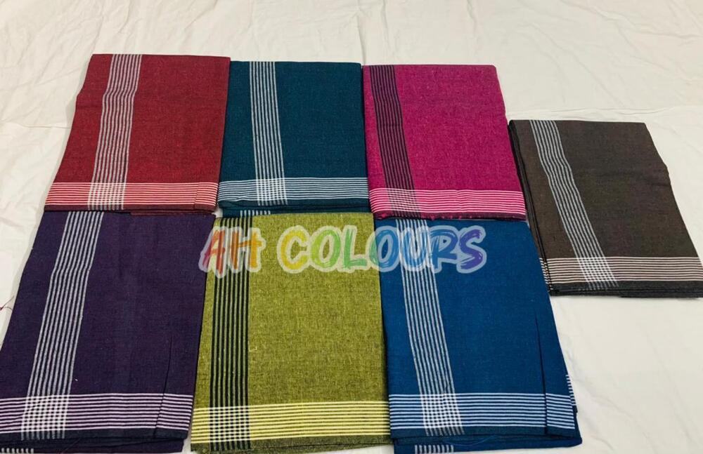 2mts colour cotton dhoti