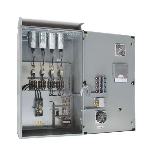 Capacitor Control Panel - Mild Steel, 2 x 3 x 1 ft, 420V, 300W | Powder Coated Finish, 50HZ Frequency, 10mm Thickness, Warranty Included