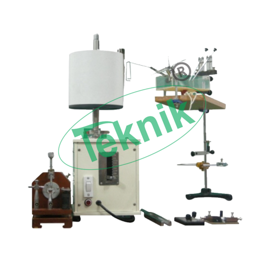 Student Nerve-muscle Assembly - Complete Experimental Set With Neuro-muscular Equipment, Crank Mygrograph, Solid State Stimulator Options, Adjustable Stand, Frog Heart Clips - Ideal For Pharmacology Experiments