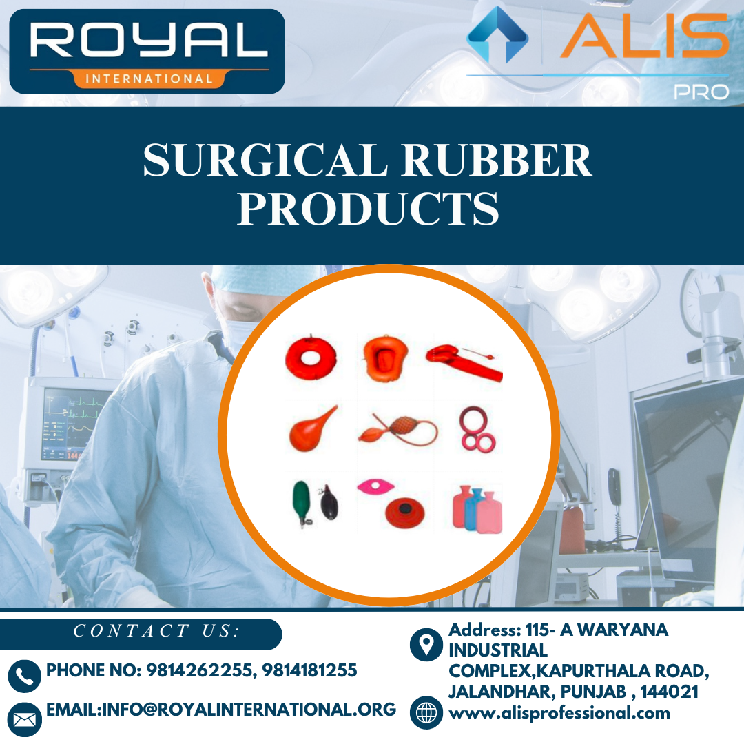 Surgical Rubber Products - Medical Grade Rubber, Size As Per Requirement, Multi-color | Durable, Eco-friendly, Waterproof, Soft Sponge, Pure Leather, Easy To Carry