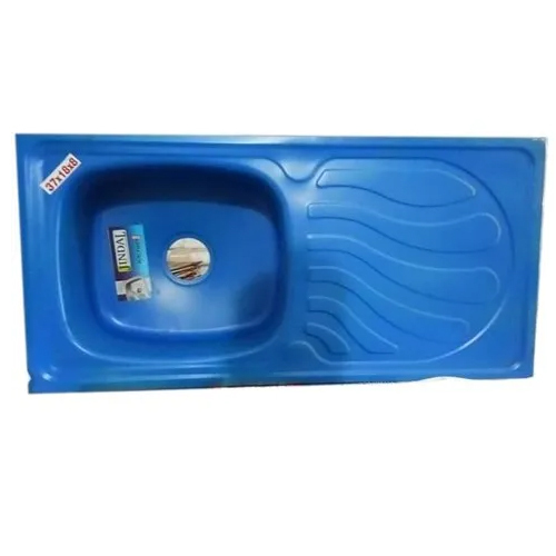 Blue Stainless Steel Kitchen Sink