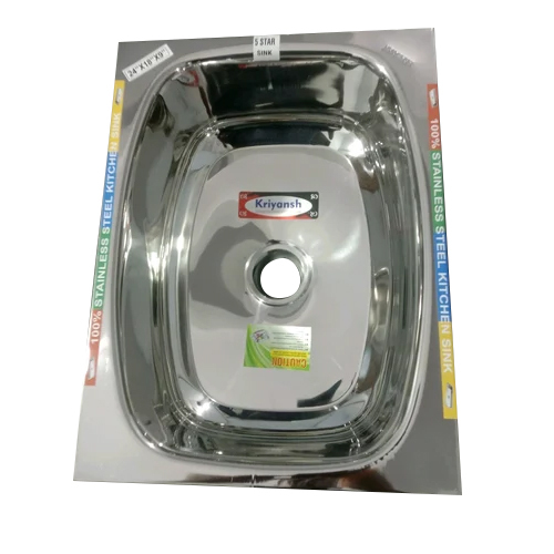 Stainless Steel Single Bowl Sink