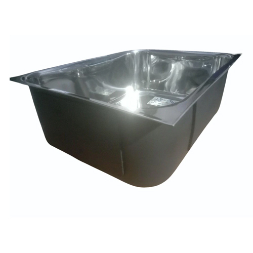 Silver Stainless Steel Kitchen Sink - Feature: Durable