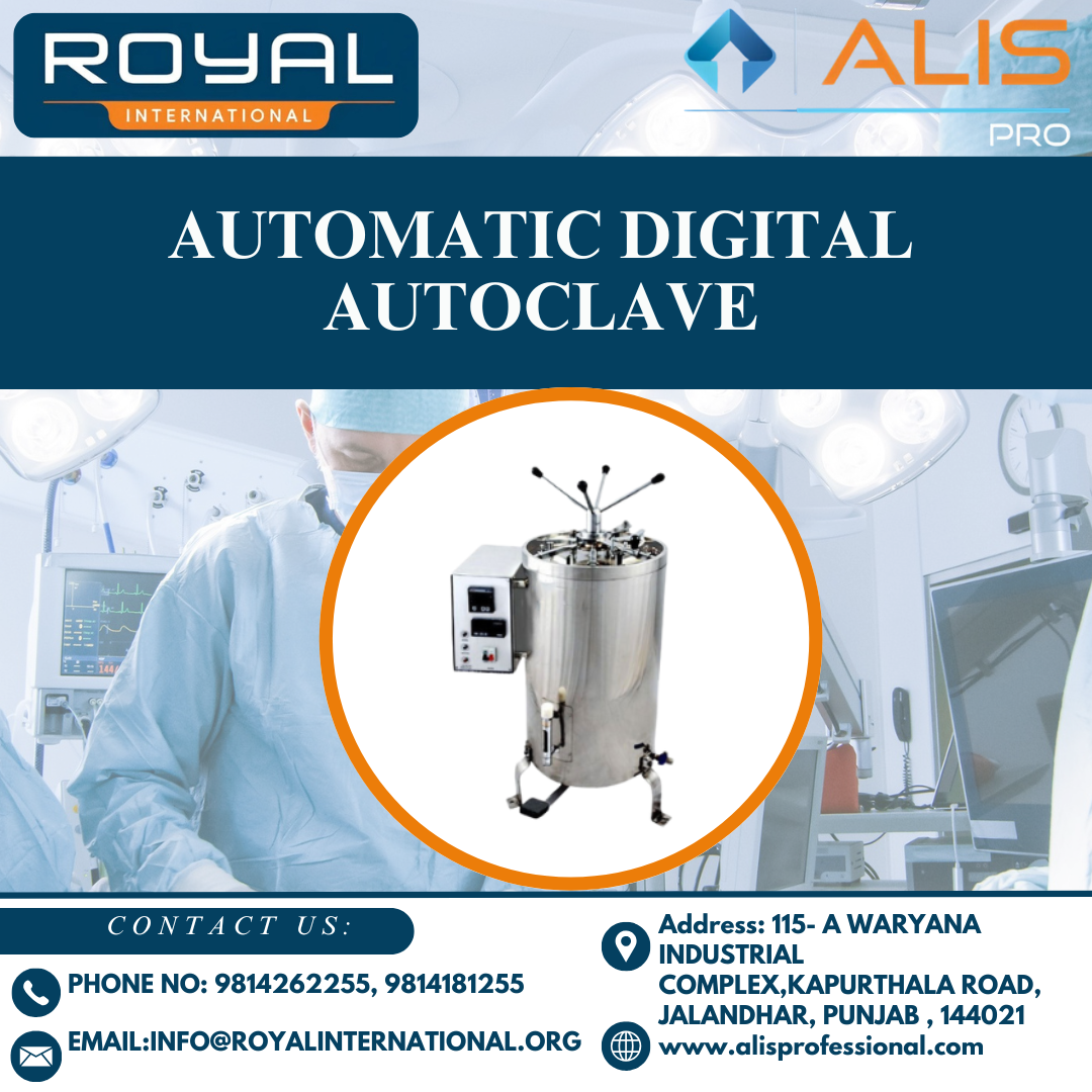 Automatic Digital Autoclave