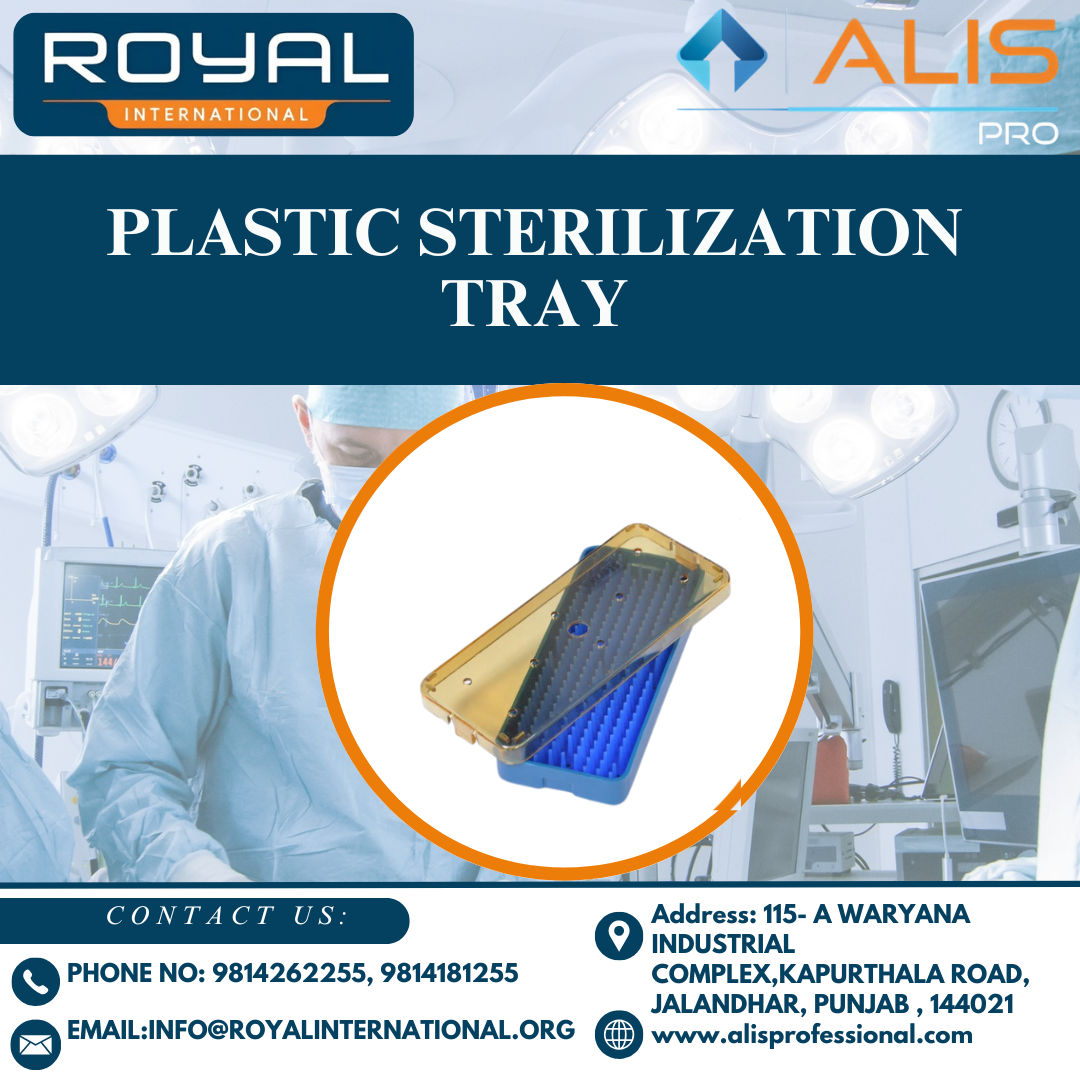 Plastic Sterilization Tray