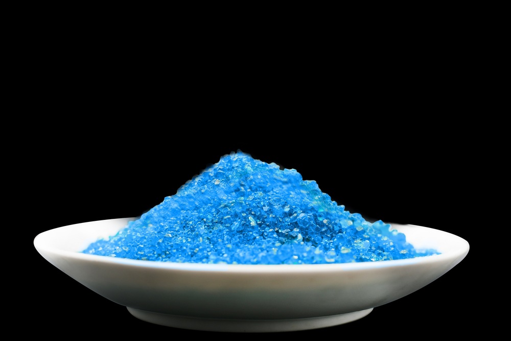 Copper Sulphate - Blue Crystalline Powder | Industrial Grade, Versatile Applications in Cosmetics, Food, Pharmaceuticals, Agriculture