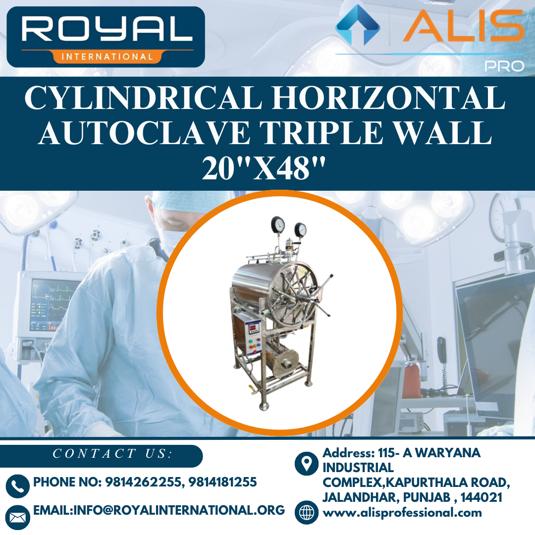 Cylindrical Horizontal Autoclave Triple Wall 20