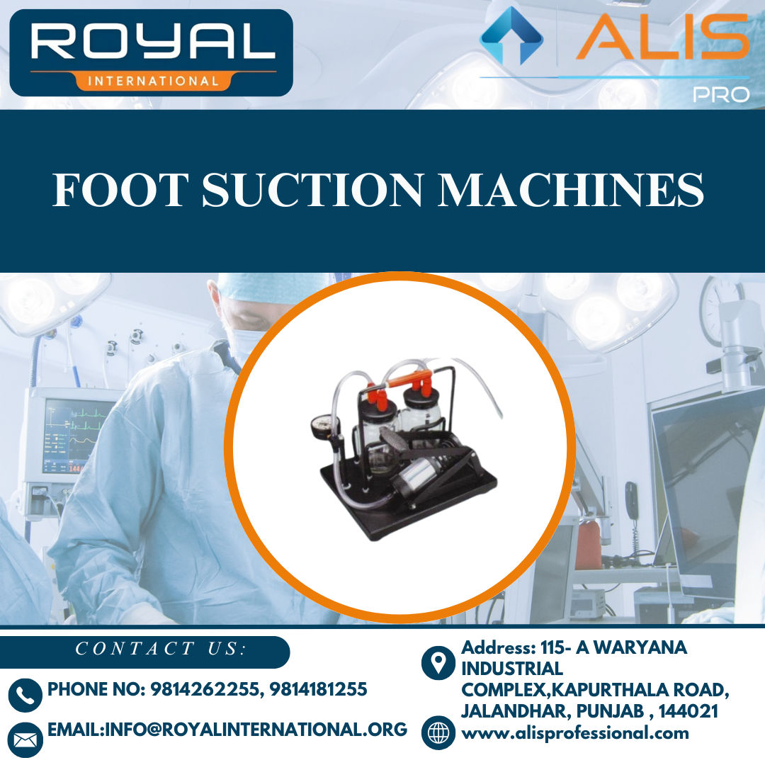 Foot Suction Machines