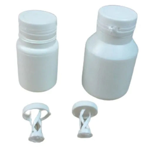 Round Plastic Pharmaceutical Container - Color: As Per Requirement