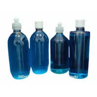 500 Ml Pet Hand Wash Bottles - High-quality Plastic, 500 Ml Size, Available In Various Colors | Narrow Flip-top Lid, Cork Sealing, Engraved Surface, 6-12 Months Warranty