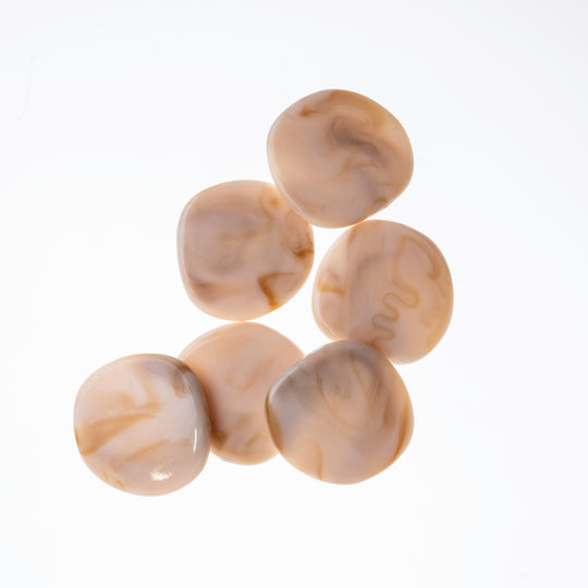 Marble Plastic Beads | Bead Size : 36mm