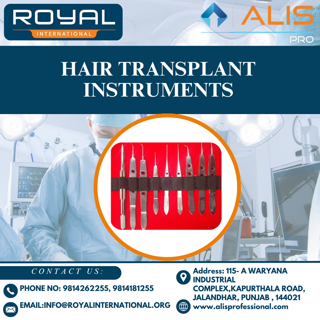 Hair Transplant Instruments