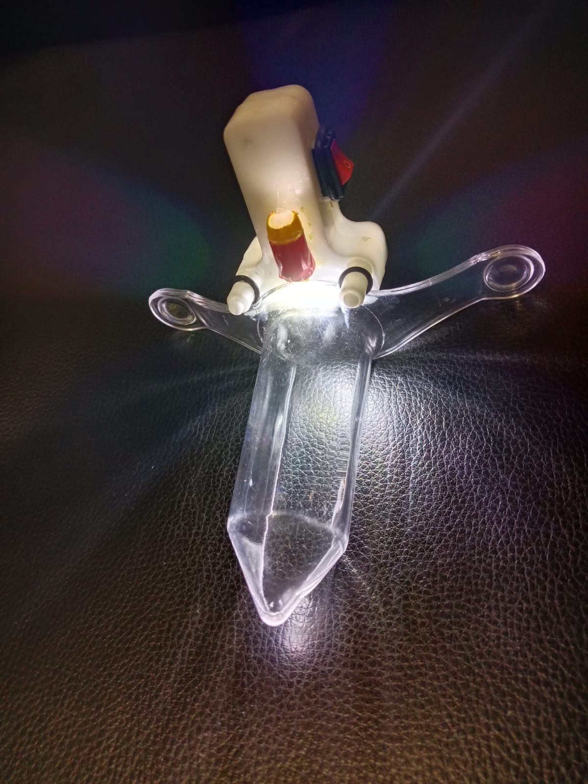 Disposable Transparent Anoscope With LED Light