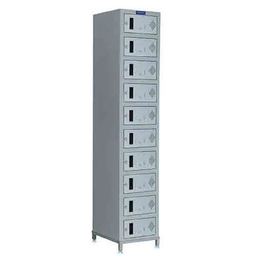 10 Door Locker Unit Tower Model - Material: Ms