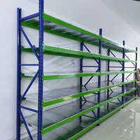 Medium Duty Rack - Color: Green & Blue