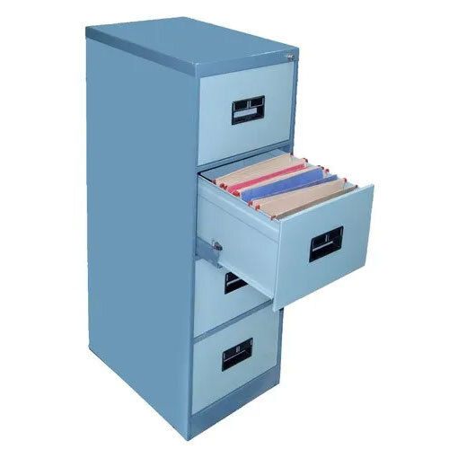 Metal File Cabinet - Color: Blue