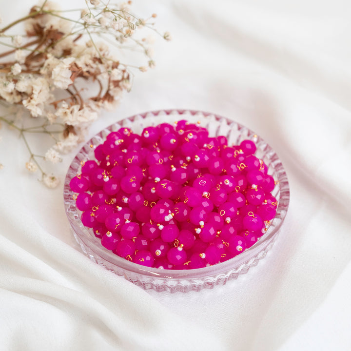 Lariya Tire Shape Beads | Size : 8mm | 50pcs