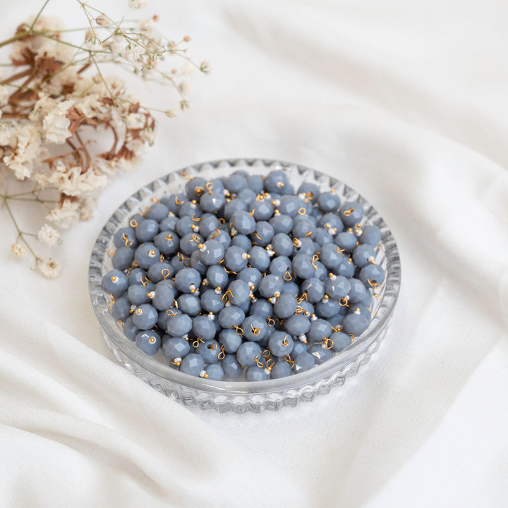 Lariya Tire Shape Beads | Size : 8mm | 50pcs