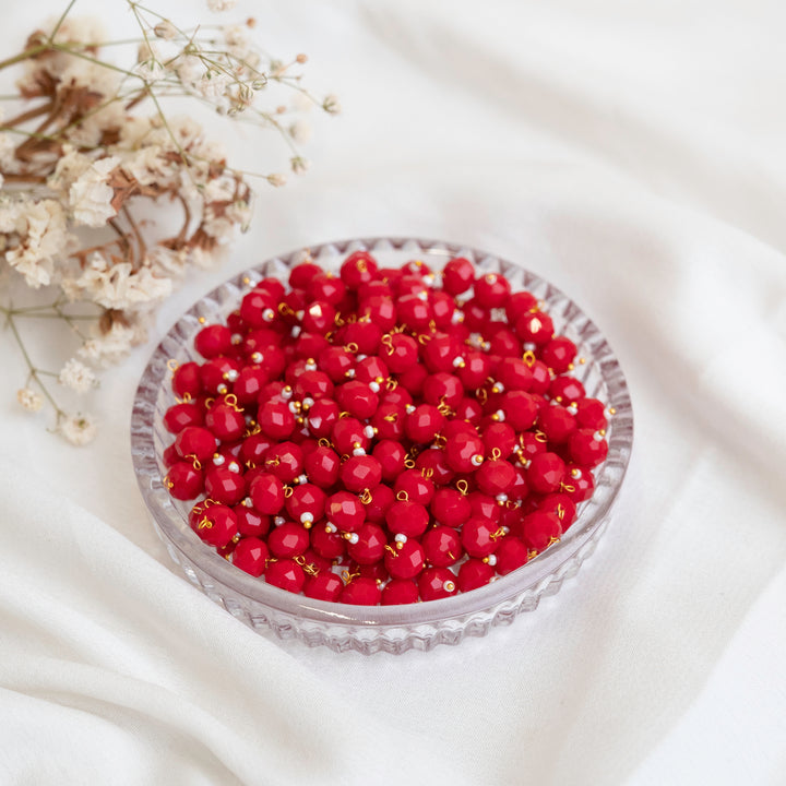 Lariya Tire Shape Beads | Size : 8mm | 50pcs