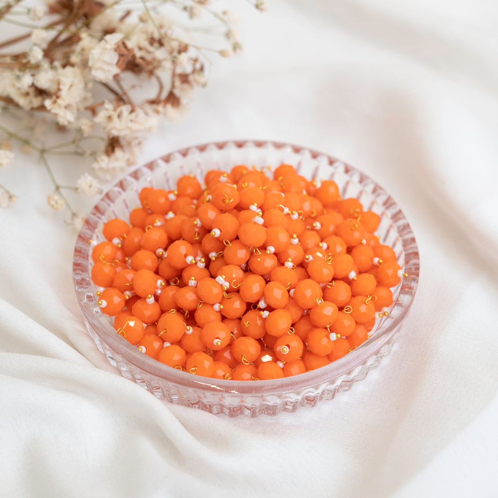 Lariya Tire Shape Beads | Size : 8mm | 50pcs