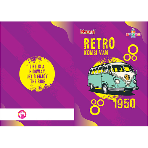 स्टडी हाउस A4 फुलस्केप नोटबुक