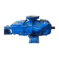 Tri Lobe Water Cooled Blower - Color: Blue