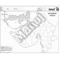 Political Map - High-quality Corrugated Paper, Available In Various Sizes, Customizable Colors, Single-sided Coated Finish, Eco-friendly Recycled Style