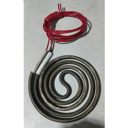 Wire Incoloy Tubular Heater - 1500 Watt Power Output, 110 Volt Voltage | Durable Design, 1 Year Warranty, Compact & Easy Installation