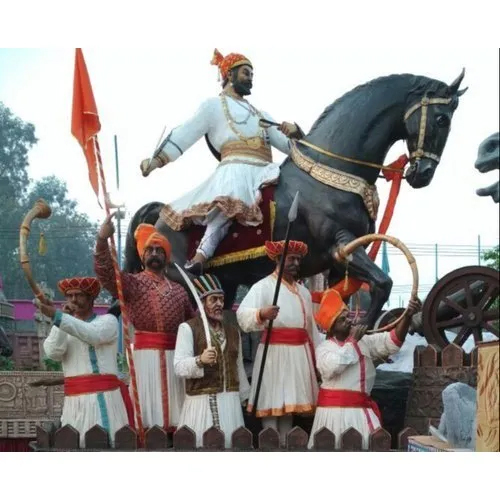 Shivaji Maharaj Fiber Statue