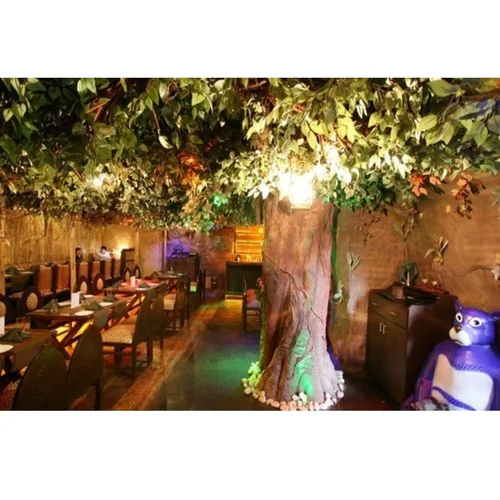 Forest Themed Artificial Tree Decor